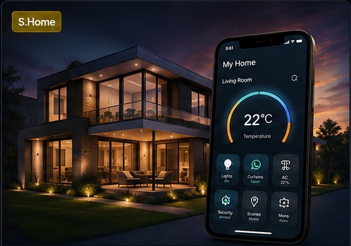 Smart Home mobile application concept